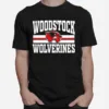 Woodstock High School Wolverines Logo Unisex T-Shirt