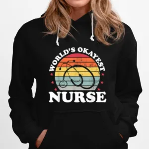 Worlds Okayest Nurse Nursing Rn Lpn Medical Unisex T-Shirt