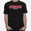 Wrestling Figure Podcast Awesome Unisex T-Shirt