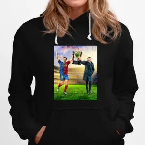 Xavi Has Now Won Laliga As A Barcelona Player And Manager Unisex T-Shirt