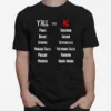 Yall Vs Me Name City Unisex T-Shirt