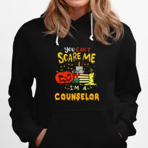 You Cant Scare Me Im A Counselor Teacher Halloween Unisex T-Shirt