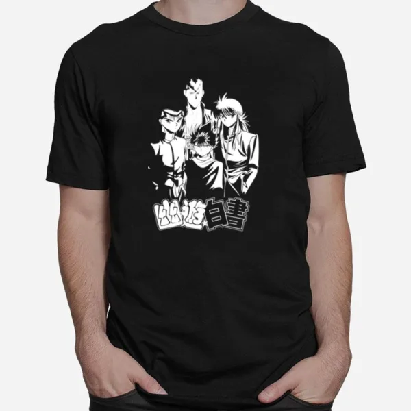 Yusuke Youko Hiei Kazuma Yu Yu Hakusho Unisex T-Shirt