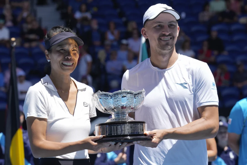 Hsieh Su-wei and Jan Zielinski Secure Australian Open Mixed Doubles Title