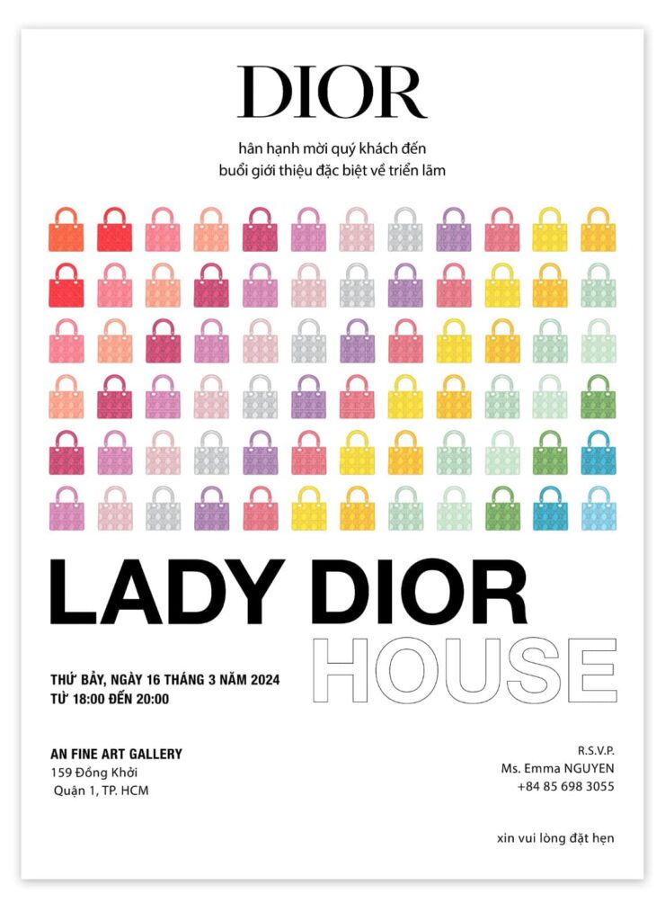 Lady Dior House Exhibition: Vietnamese Imprint on the Iconic Designs of the French Fashion House