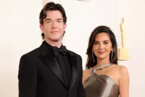 Olivia Munn and John Mulaney Bring Their Signature Style to the 2024 Oscars